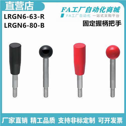 LRGN6/8/10/12-63/80/100/125/160/200-R/B固定握柄把手