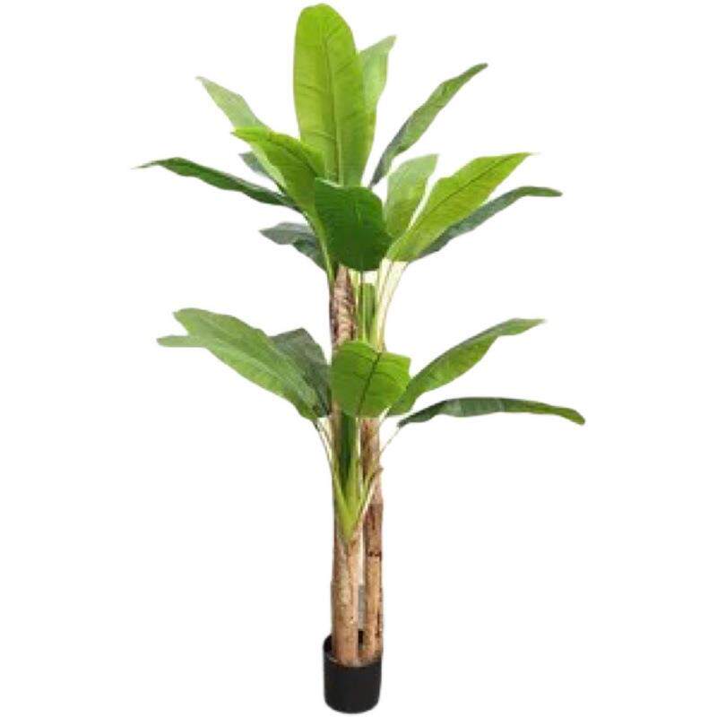 芭蕉树室内摆件大型盆栽香蕉树软装造景落地假绿植景观树