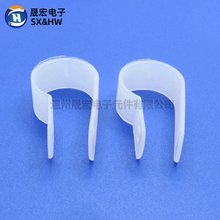 16R型线夹尼龙线扣 电缆线固定夹线卡 束线压线夹