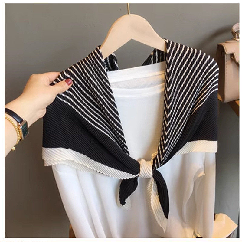褶皱条纹大丝巾女方巾春秋弹力沙漠旅游拍照高级感薄款空调房新款,服饰配件/皮带/帽子/围巾,围巾/丝巾/披肩,淘宝优惠券,粉丝福利购,淘宝优惠卷