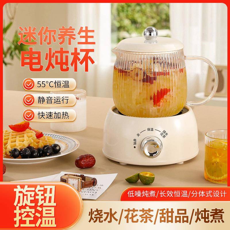 养生壶专用办公室花茶杯多功能家用迷你小型一体玻璃煮茶杯烧水壶图片
