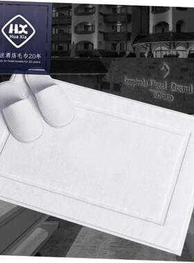 Hotel household bathroom floor mat cotton towel浴室地巾地垫