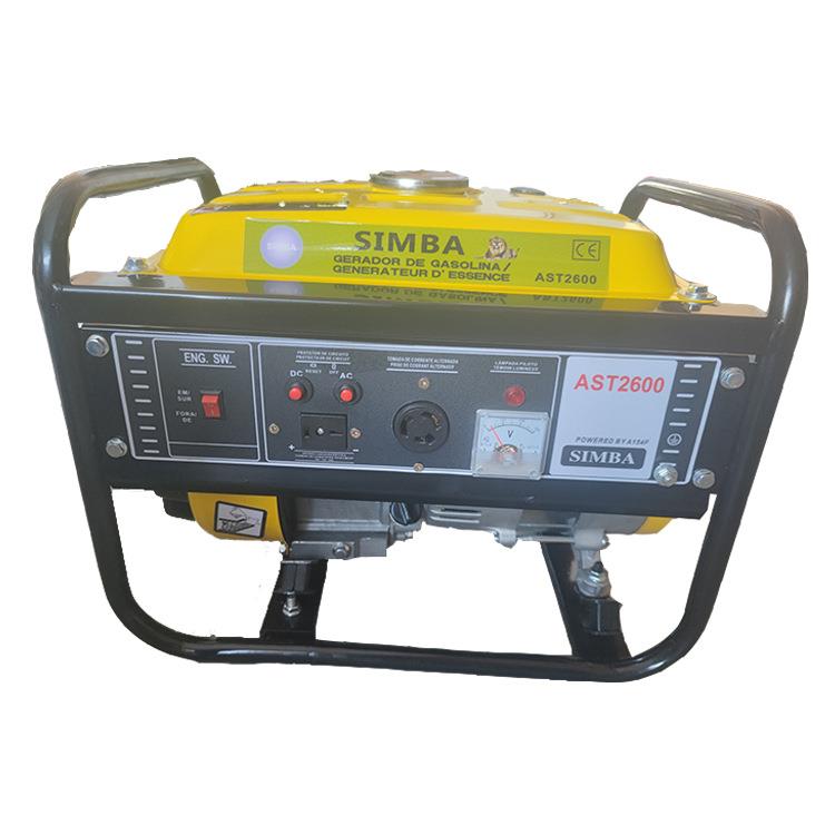 外贸154汽油发电机1.2kw 220/110V家用便携工程农田园林灌溉