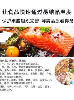 水蔬菜海鲜肉类保鲜液氮速机小龙虾海参低冻温液794超氮速果冻柜