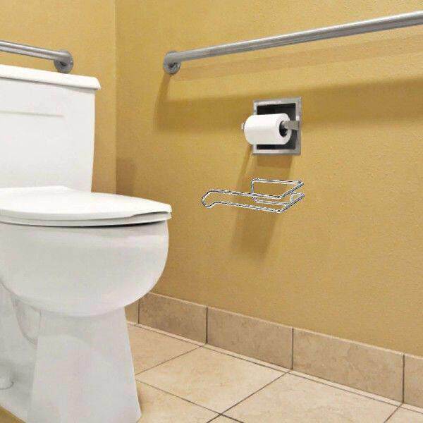 Bathroom Paper Towel Holder Mounted Carbon Steel Tissue