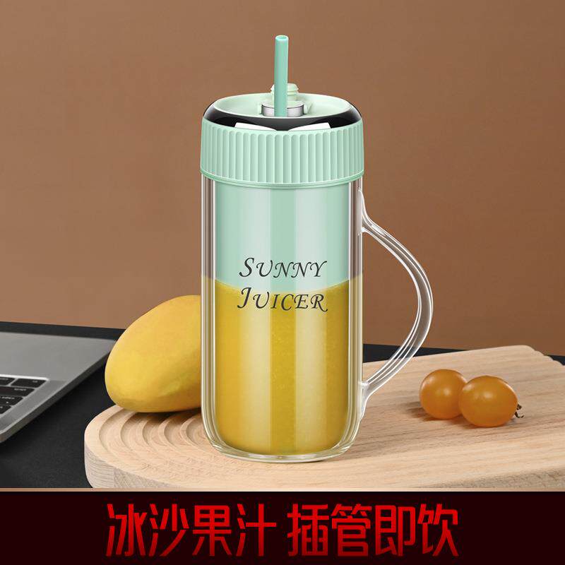 无线电动榨汁器便携式榨汁杯渣汁分离家用多功能迷你小型果汁机