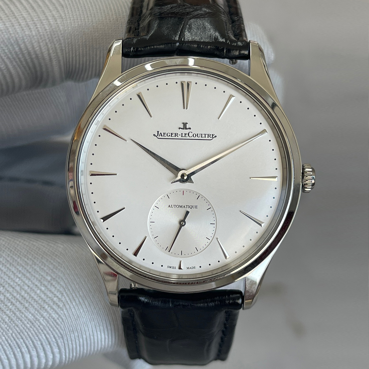 一口价98新积家公价7.4万大师系列腕表自动机械男士手表1218420