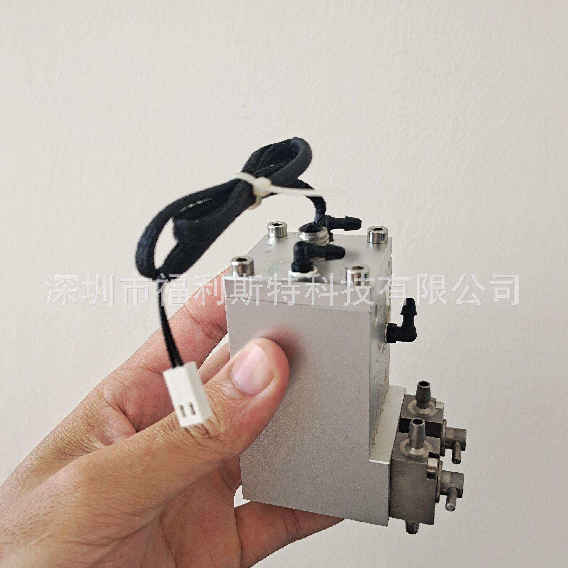 赛博金属墨盒墨瓶锐智二级墨盒喷绘机金属副墨瓶平板UV机金属墨瓶