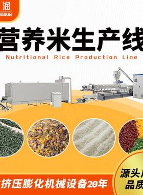 小型人造复合黄金营养米加工设备厂家食品机械质量保证