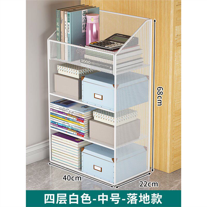 可移动小推车书架儿童玩具书架