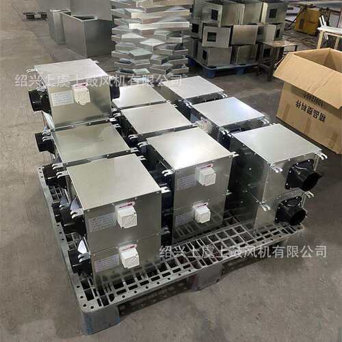 静音新风EES机2PT0-48B 央室内换中气新风系统 单向管道抽风机PM2