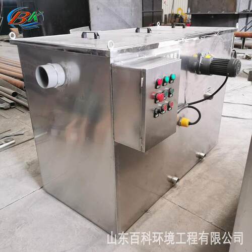 埋地式小型无动力隔油池寒冷季节无动力餐饮污水油水分离器隔油池