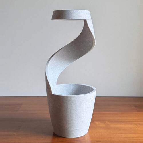 跨境新款热销Desk Raining Vase3D 打印桌面下雨花瓶A40