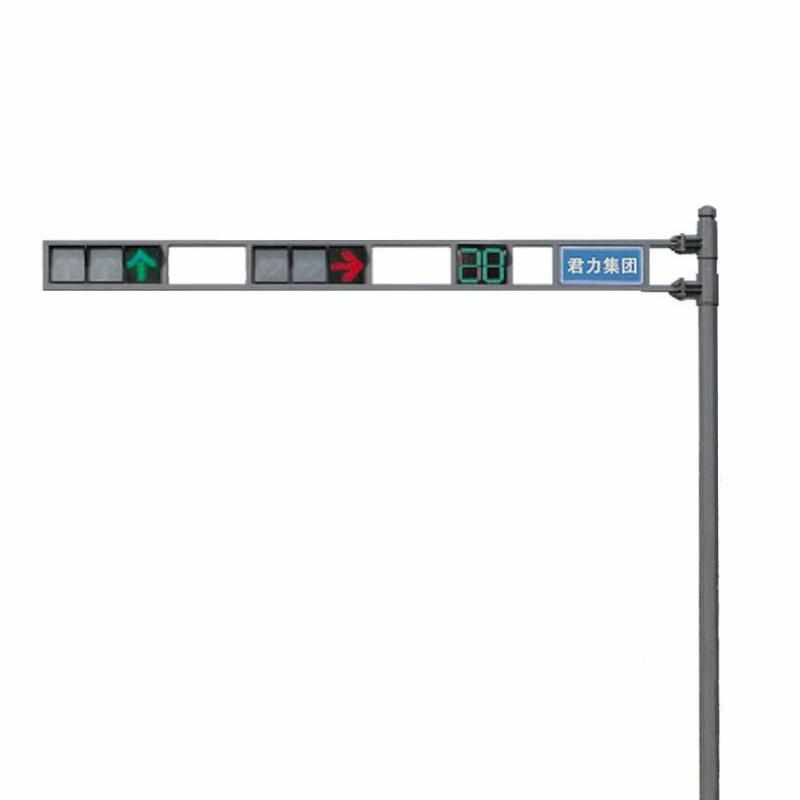 L型F型交通信号灯杆交通杆件半框架式信号灯杆红绿灯杆件道路灯杆