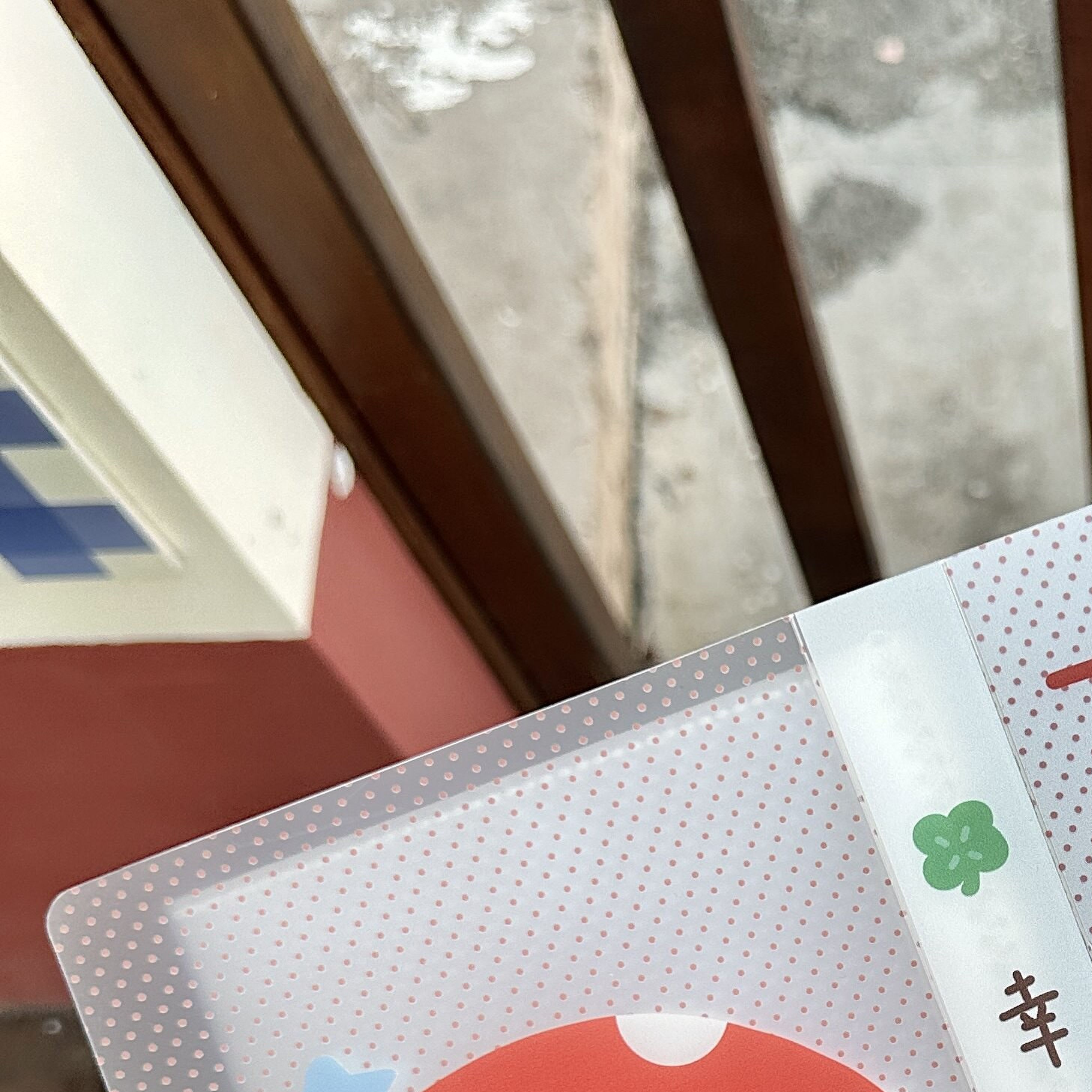 少女岛原创蘑菇奶奶系列磨砂透明贴纸手帐收纳册卡册A6便携式卡册