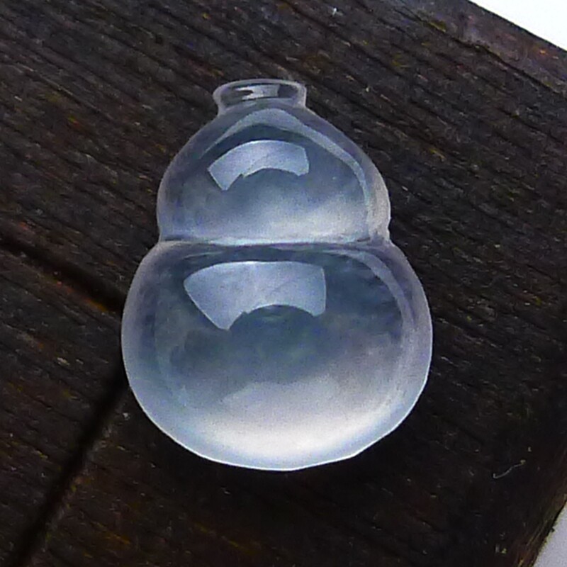 翡翠葫芦蛋面缅甸正品天然A货冰缅甸翡翠