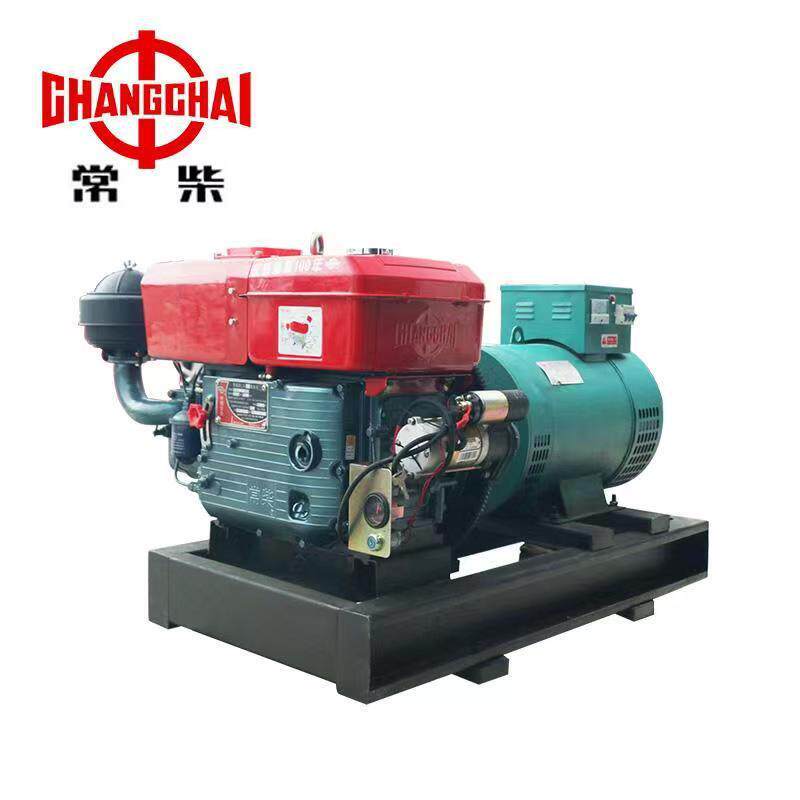 1IMP5kw单缸业组柴油发电机备三相380v农农村养殖设备用小型发电
