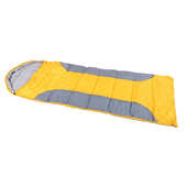 户外野营睡袋露营单人拼色睡袋徒步旅行舒适轻便便携信封带帽睡袋