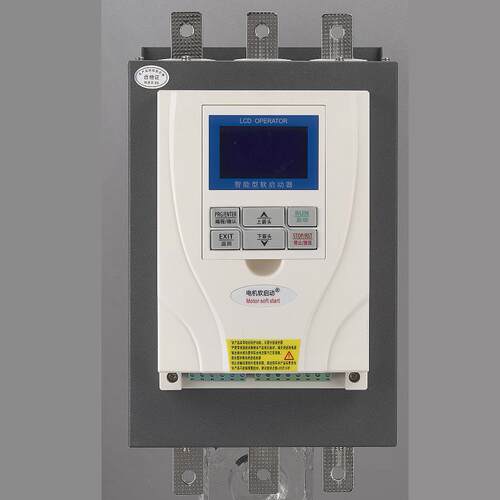 智能型在线软启动器15kw开关在线式电机水泵风机软启动器启动柜