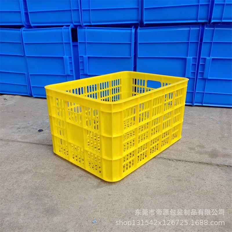 生产砂糖橘塑料周转箩20斤0斤长方形塑料筐495*50*265塑胶箱