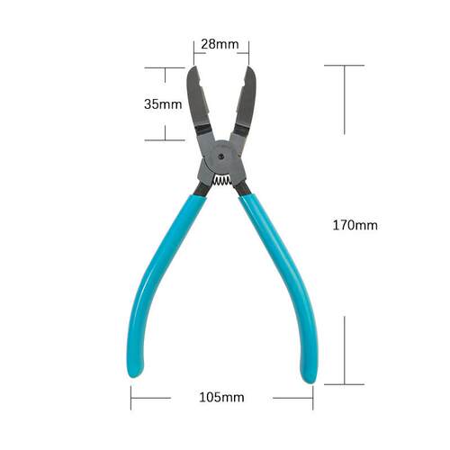 专业型水口钳系列 汽车专用卡扣钳 汽车维修 SIZE: 6.5''