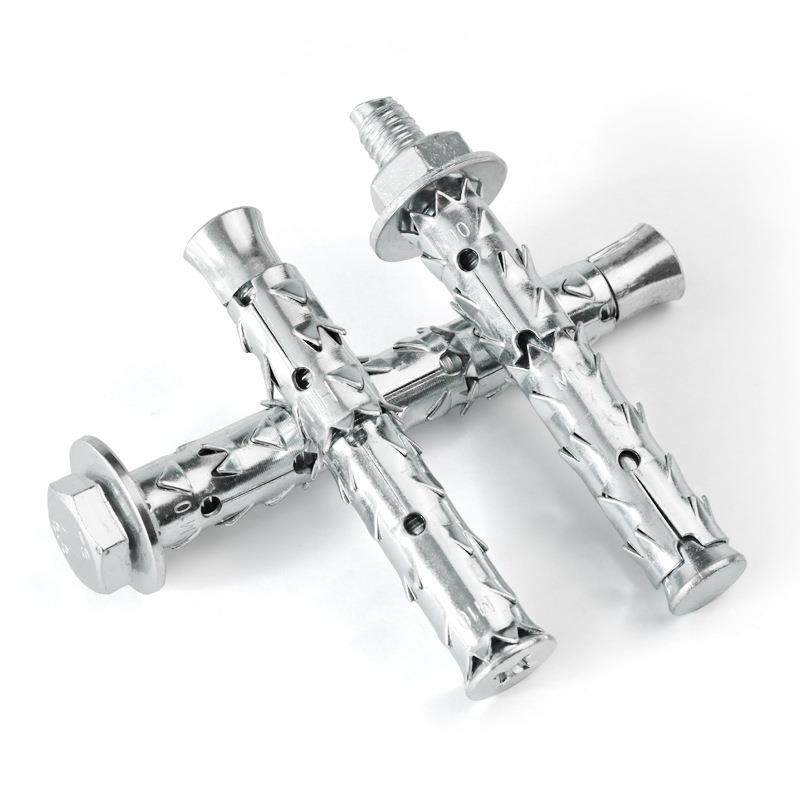 穿刺胀螺RAI丝空心山砖泡沫转轻质砖鱼鳞拉胀爆倒刺膨膨螺栓