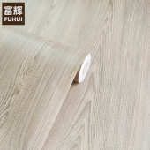 加厚木纹水曲柳自粘墙纸壁纸原木色家具展柜翻新PVC贴纸波音软片