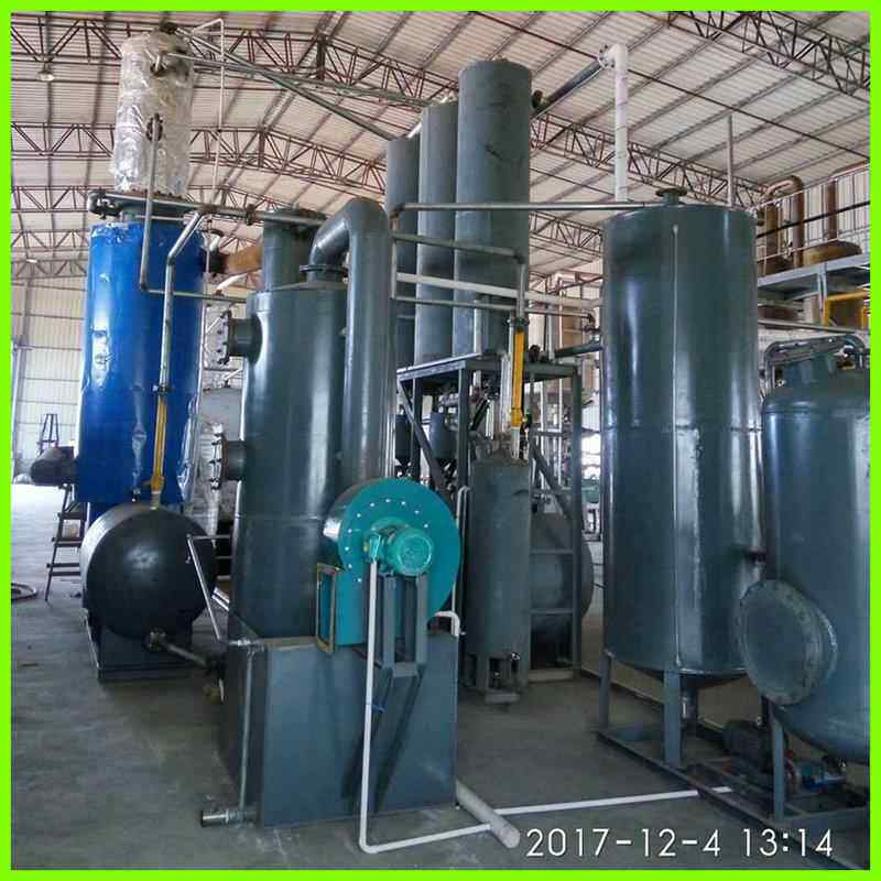销售废机油精炼设备橡胶油精炼油设备轮胎油精炼油设备