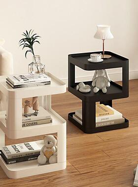 网红520边柜简约轻奢现代置物架意大利式床头柜床头客厅茶几沙发