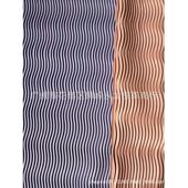 材 箱包鞋 大波浪纹复底pu条纹皮革 褶皱排折水波纹压皱托底人造革