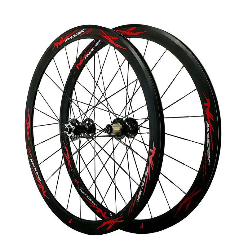 越野公路碟刹车轮700C碟刹公路自行车轮组29寸40MM扁条3.0V刹C刹