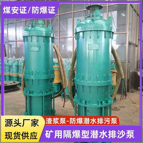 矿用隔爆型潜水排沙电泵井下防爆排污泵BQS15kw22kw37 1140v660v