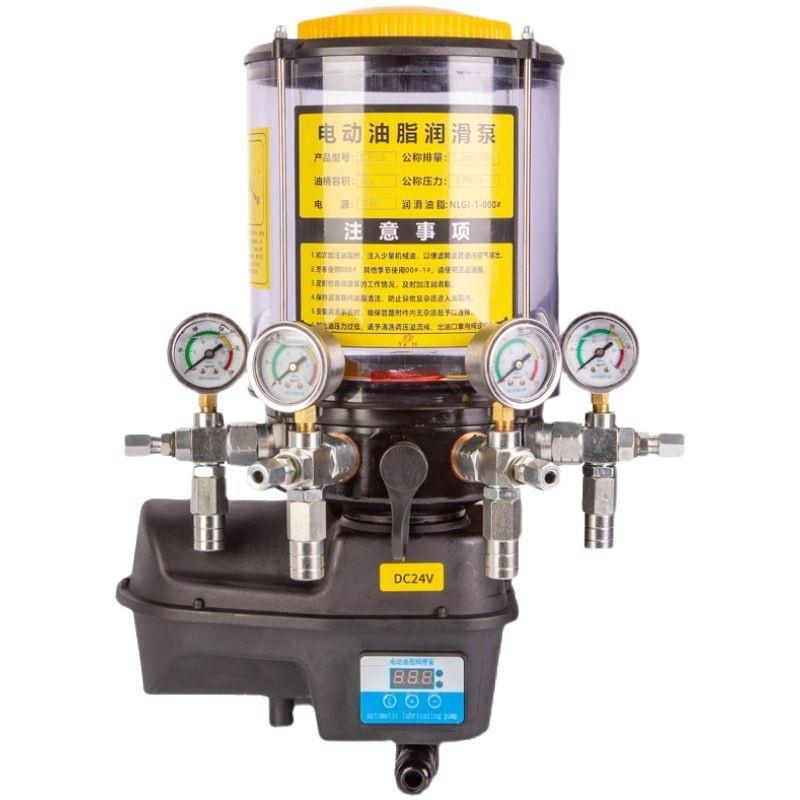 220v搅拌机全自动电动黄油泵24v电动油脂泵时控电动注油泵380v
