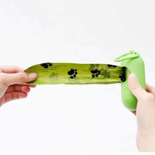 Biodegradable dog poop bags, large waste bag for dogs and ca
