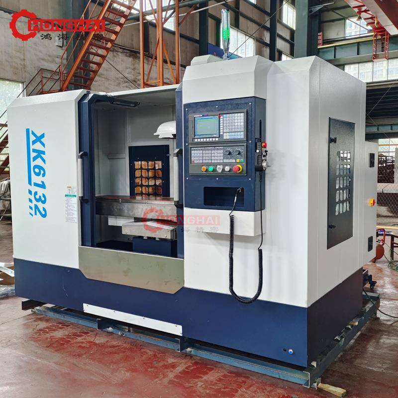 XK612数控铣床立卧两用模具铣槽铣面卧式加工中心