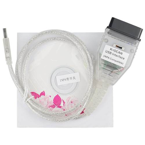 BMWINPAK+DCANEdiabasFT232RLwithSwith宝马E底盘诊断线