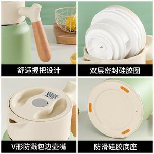 木柄贵仕真空壶 304不锈钢保温壶家用保温瓶酒店餐厅暖壶保温水壶