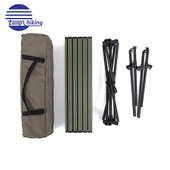 户外露营铝合金折叠蛋卷桌 便携桌 野营露营烧烤娱乐多功能折叠式