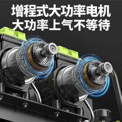 德国芝浦空压机打气ECI泵工小型2机20油v空气压缩无低音业级木工