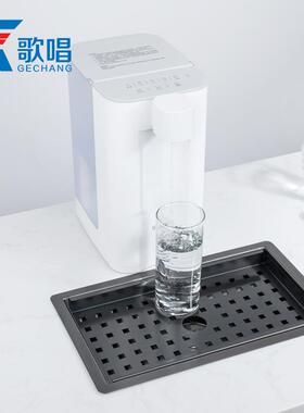 歌唱餐边柜水槽超浅迷你小单槽纳米黑色不锈钢水池中岛台吧台台中