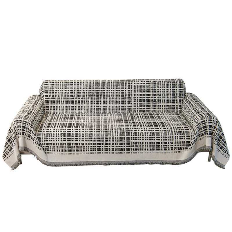 ins风四季通用沙发盖布格子全盖沙发巾盖毯万能沙发套罩沙发垫,居家布艺,沙发套,淘宝优惠券,粉丝福利购,淘宝优惠卷