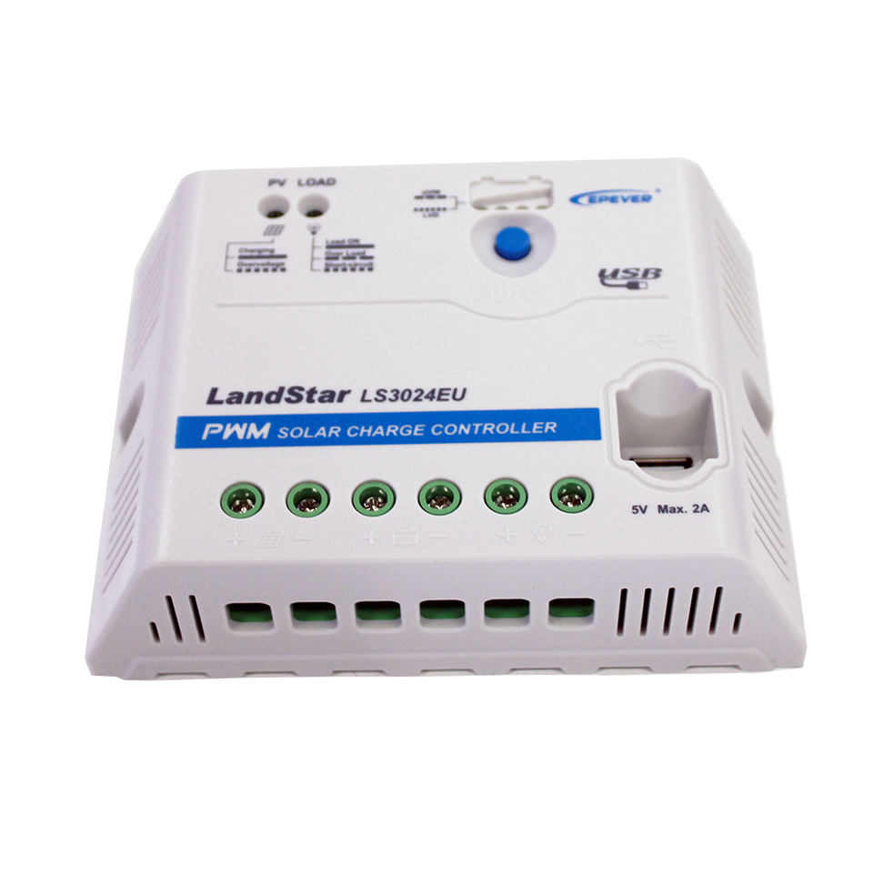 1024太阳能2024     pwm 12v24v5a10a20a30a3024eu控制器ls0512