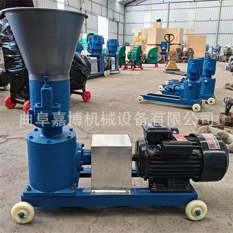 出口义乌鸡鸭饲料颗粒机 画眉鸟乳鸽压辊挤压式造粒机时产300公斤