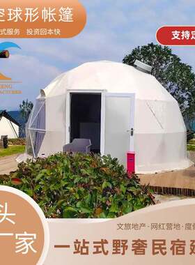 野外高奢民宿景区营地搭建球形泡泡屋户外旅游亲子酒店星空帐篷