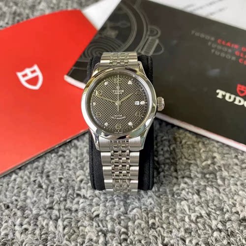 新款98新帝舵1926系列精钢自动机械手表28MM钻石女表91350-0004