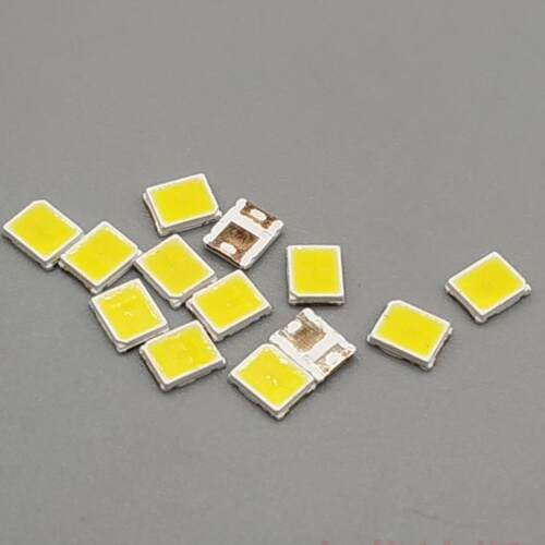6V1W高压LED灯珠 多电压2835贴片LED灯珠 高亮度白光暖LED灯珠