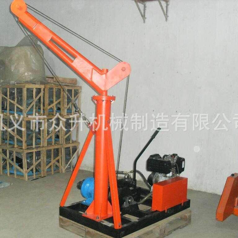 外贸出口用柴油动力小吊机,柴油卷扬机,500kg柴油吊机