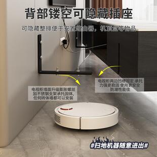 悬挂奢实木圆形岩茶几简大小板户型约悬空壁挂一体电式 轻A04 意式