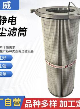 厂家防静电除尘滤筒过滤滤筒工业除尘器家用除尘过滤滤芯