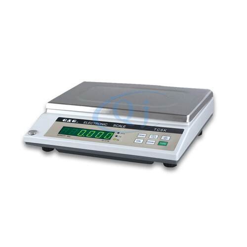 双杰G&G TC10KA 10kg/2g电子称 10公斤电子秤 2g电子天平方盘秤盘
